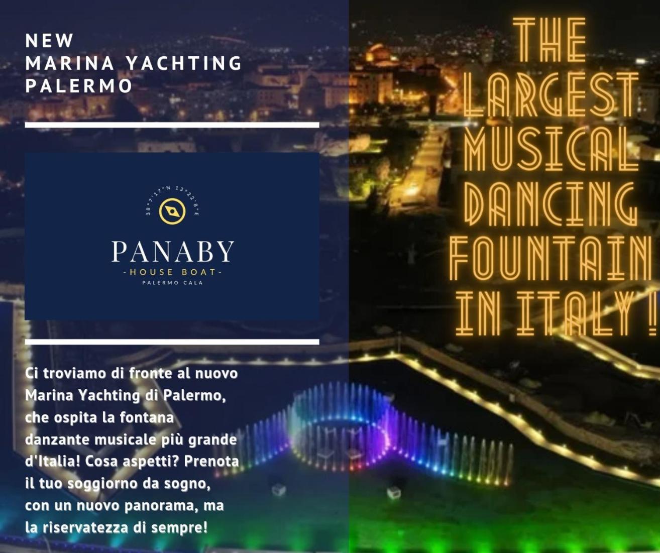 Panaby - House Boat Hotell Palermo Exteriör bild